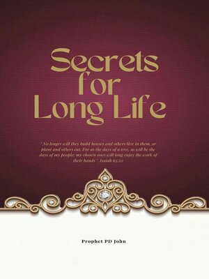 cover image of Secrets for Long Life